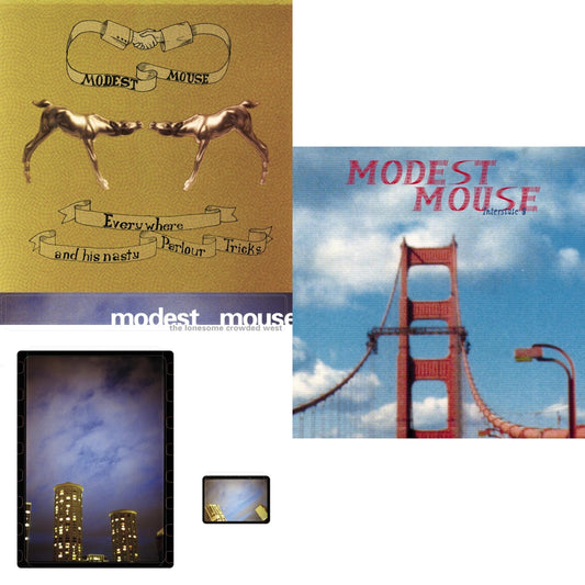 Modest Mouse - Everywhere & His Nasty Parlor Tricks (180G) & Lonesome Crowded West (2LP) & Interstate 8