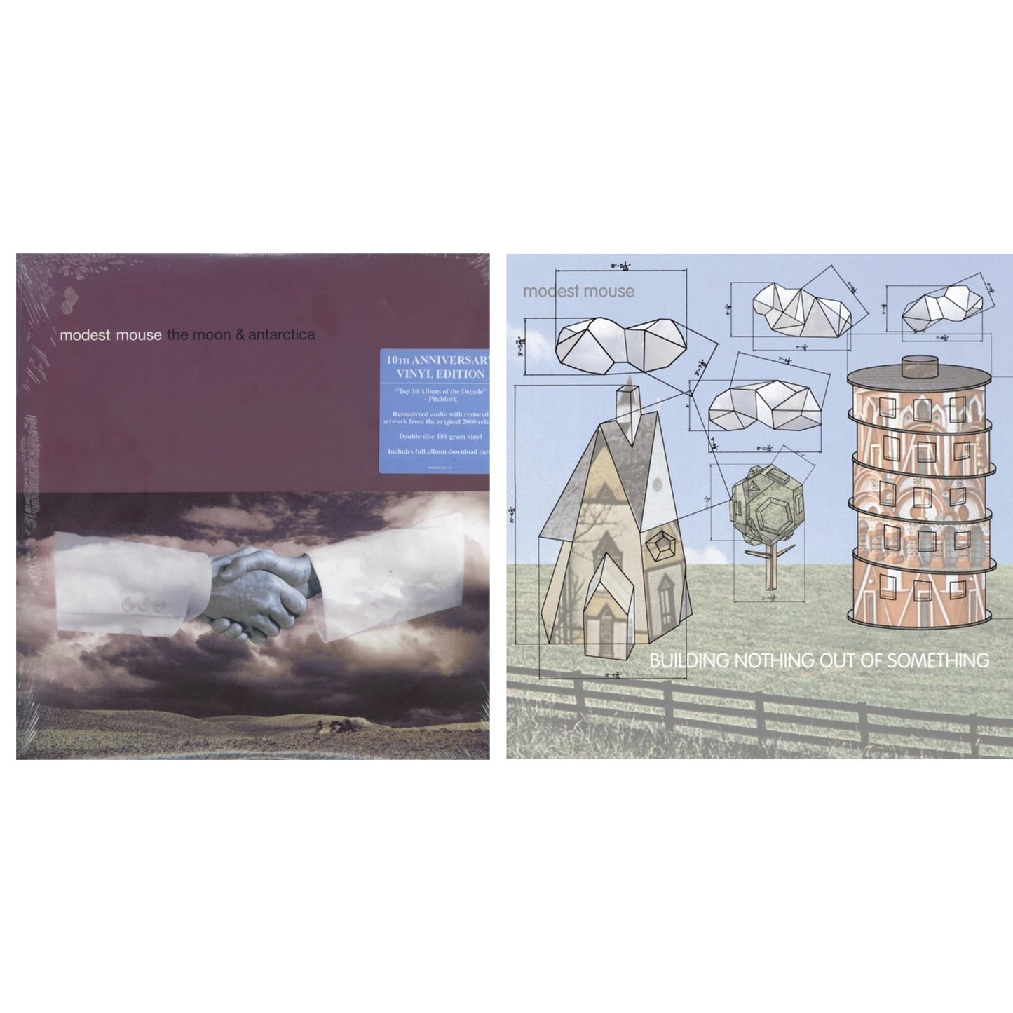 Modest Mouse - Building Nothing Out Of Something & Moon & Antarctica (2LP/Dl Card/180G/10Th Anniversary Edition)