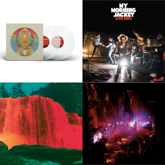 My Morning Jacket - Waterfall Ii (Clear LP Vinyl) & Live 2015 (White Vinyl/3LP) & My Morning Jacket (Clear Vinyl/2LP) & Okonokos (Deluxe/Unique Colored Vinyl/4LP/Book