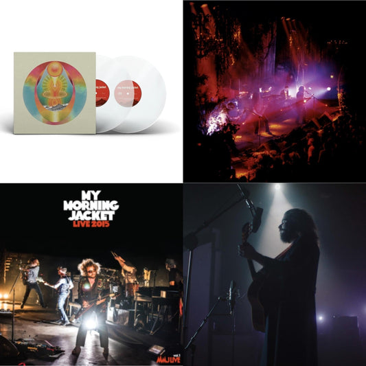 My Morning Jacket - Live 2015 (White Vinyl/3LP) & My Morning Jacket (Clear Vinyl/2LP) & Okonokos (Deluxe/Unique Colored Vinyl/4LP/Book & Live From Rca Studio A (Jim James Acoustic)