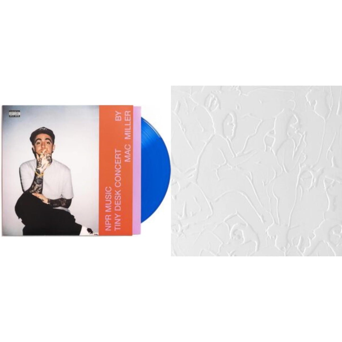 Mac Miller - Npr Music Tiny Desk Concert (Translucent Blue LP Vinyl/B-Side Etching/Insert) & Macadelic (X) (2LP)