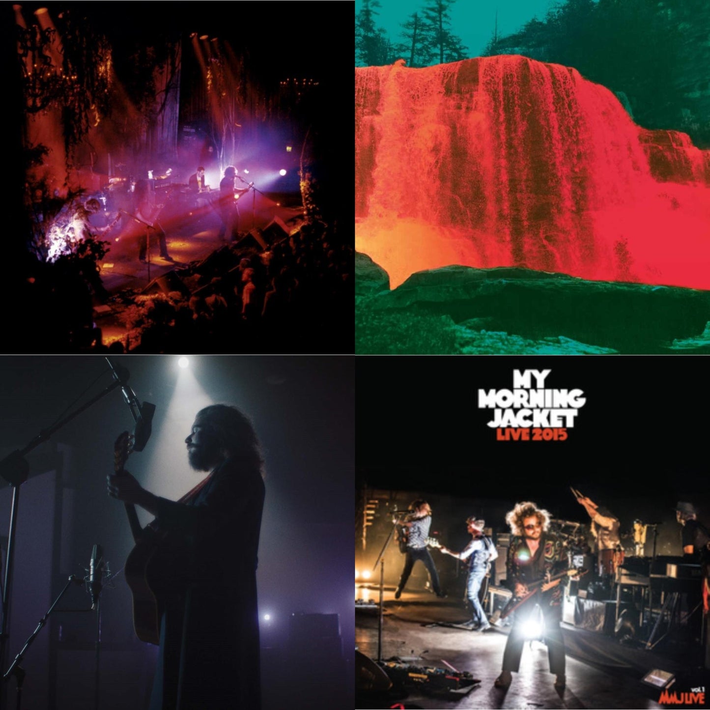 My Morning Jacket - Waterfall Ii (Clear LP Vinyl) & Live 2015 (White Vinyl/3LP) & Okonokos (Deluxe/Unique Colored Vinyl/4LP/Book & Live From Rca Studio A (Jim James Acoustic)