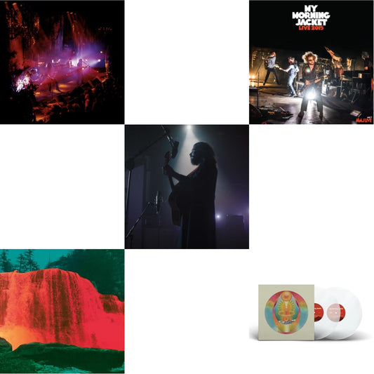 My Morning Jacket - Waterfall Ii (Clear LP Vinyl) & Live 2015 (White Vinyl/3LP) & My Morning Jacket (Clear Vinyl/2LP) & Okonokos (Deluxe/Unique Colored Vinyl/4LP/Book & Live From Rca Studio A (Jim James Acoustic)