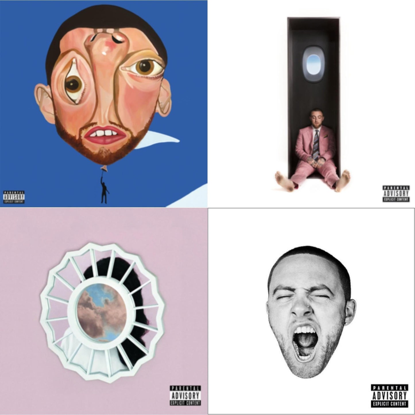 Mac Miller - Balloonerism & Swimming (X) & Divine Feminine (X) & Go:Od Am (X) - CD Bundle