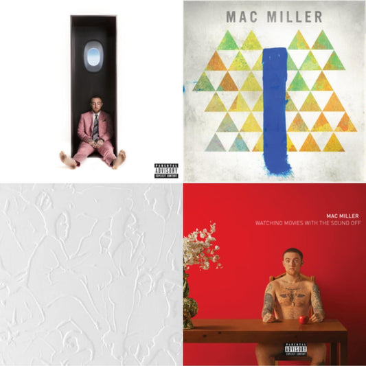 Mac Miller - Swimming (X) & Blue Slide Park & Macadelic (X) (2LP) & Watching Movies With The Sound Off