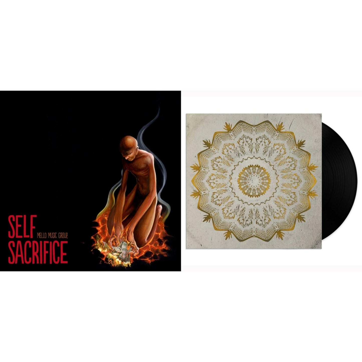 Mello Music Group - Self Sacrifice (Flaming Orange LP Vinyl) (I) & Mandala