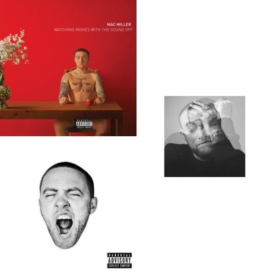 Mac Miller - Watching Movies With The Sound Off & Go:Od Am (X) & Circles (2LP/Clear Vinyl)