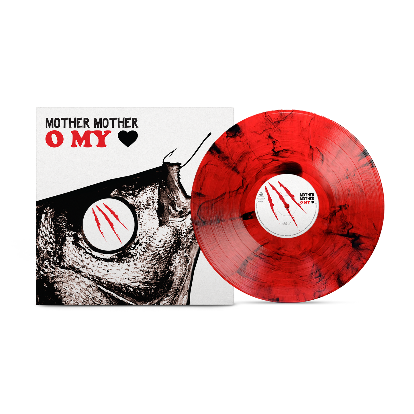 Mother Mother - O My Heart (Red Swirl Vinyl) Vinyl Record