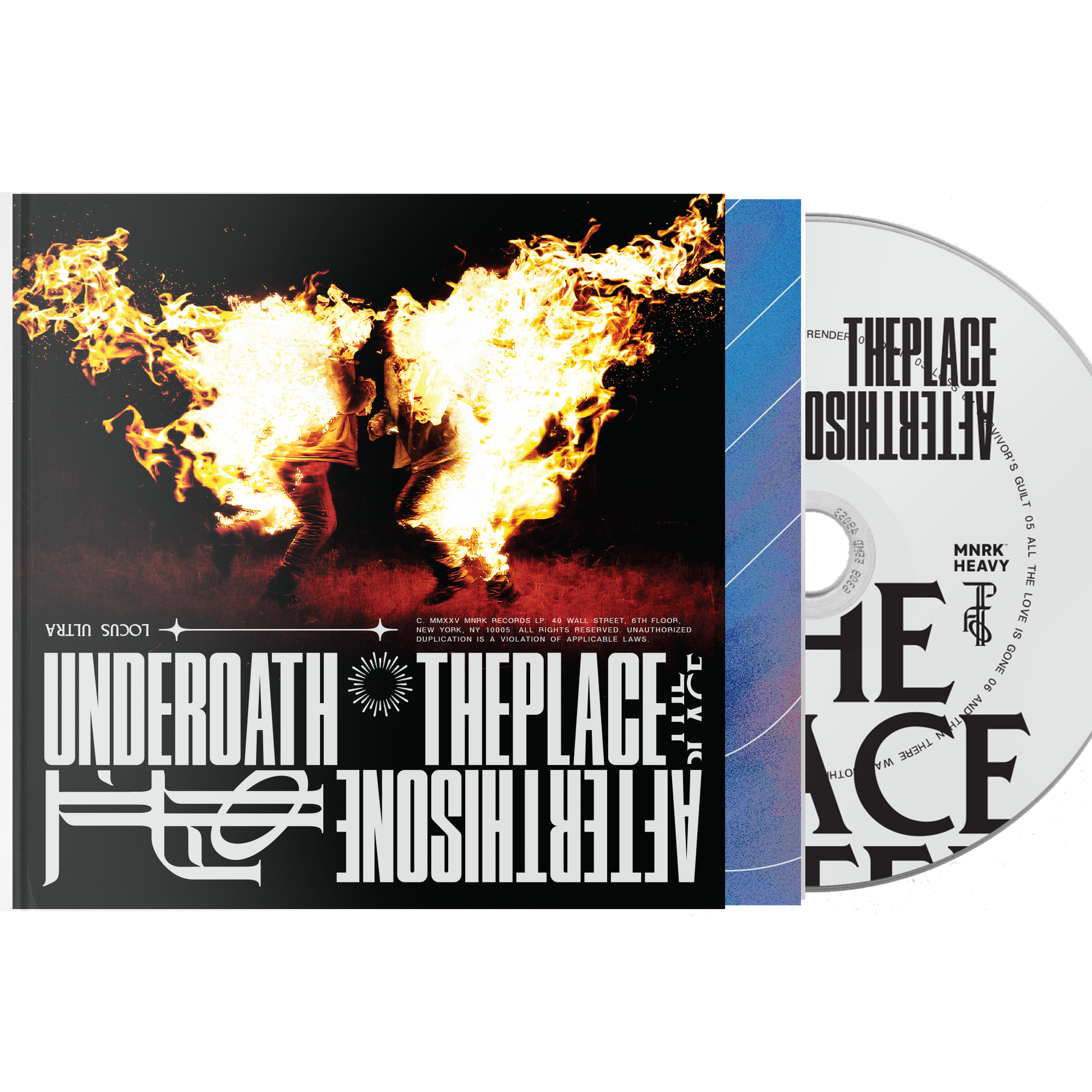 Underoath - The Place After This One Booklet Music CD