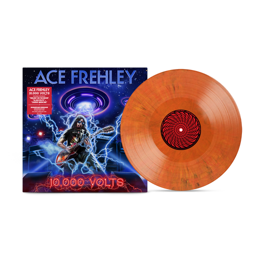 Ace Frehley - 10,000 Volts Orange Tabby Vinyl Record (EU Version)