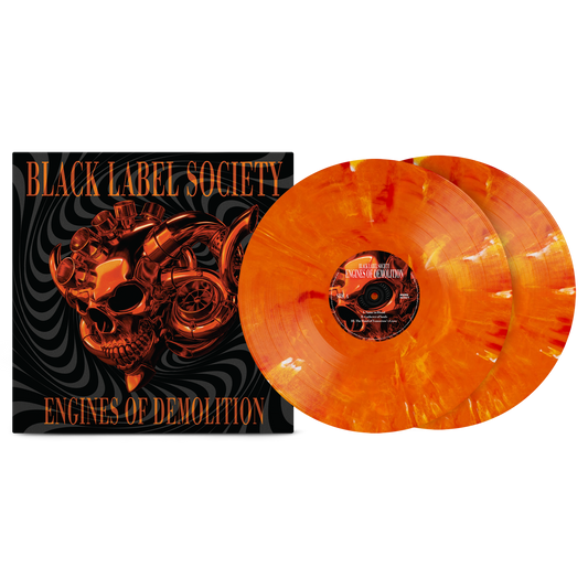 Black Label Society – Engines of Demolition on Blood Orange Vinyl Record