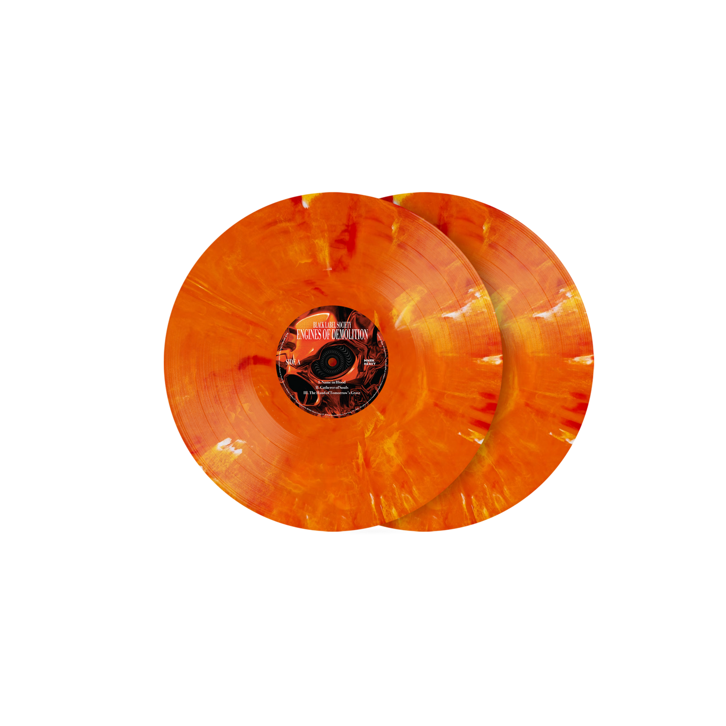 Black Label Society – Engines of Demolition on Blood Orange Vinyl Record