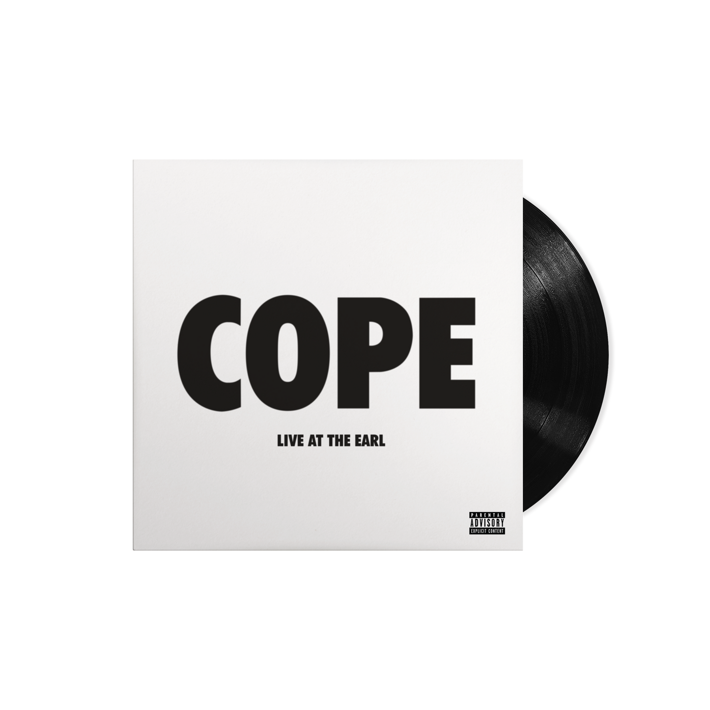 Manchester Orchestra COPE Live at the Earl - Black Vinyl Record