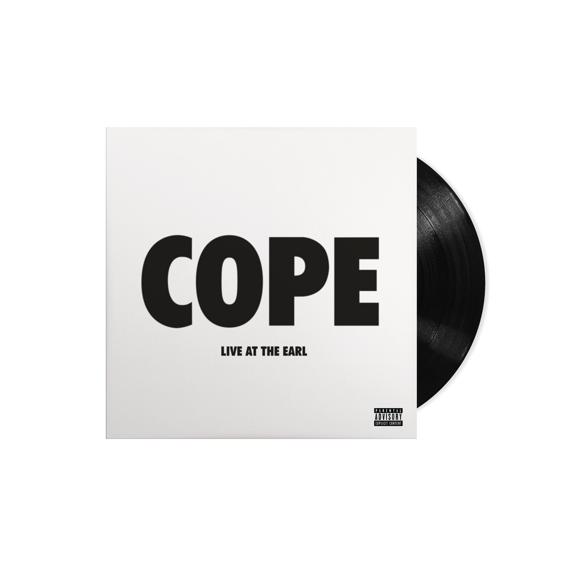 Manchester Orchestra COPE Live at the Earl - Black Vinyl Record