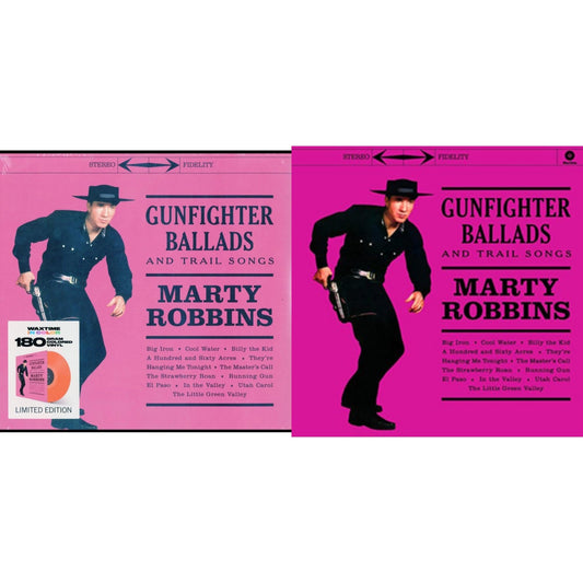 Marty Robbins - Gunfighter Ballads & Trail Songs & Gunfighter Ballads & Trail Songs (180G/Red LP Vinyl)