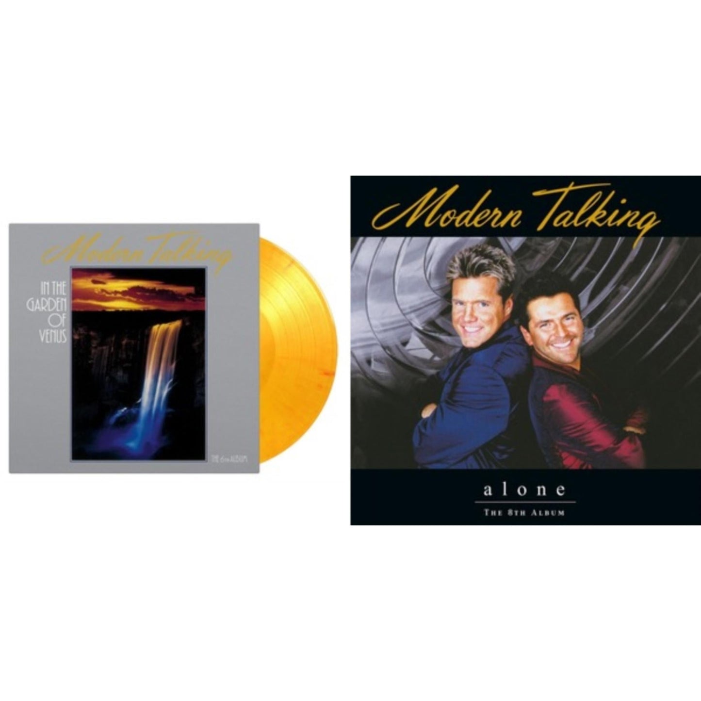 Modern Talking - In The Garden Of Venus (180G/Flaming LP Vinyl) & Alone (2LP/180G)