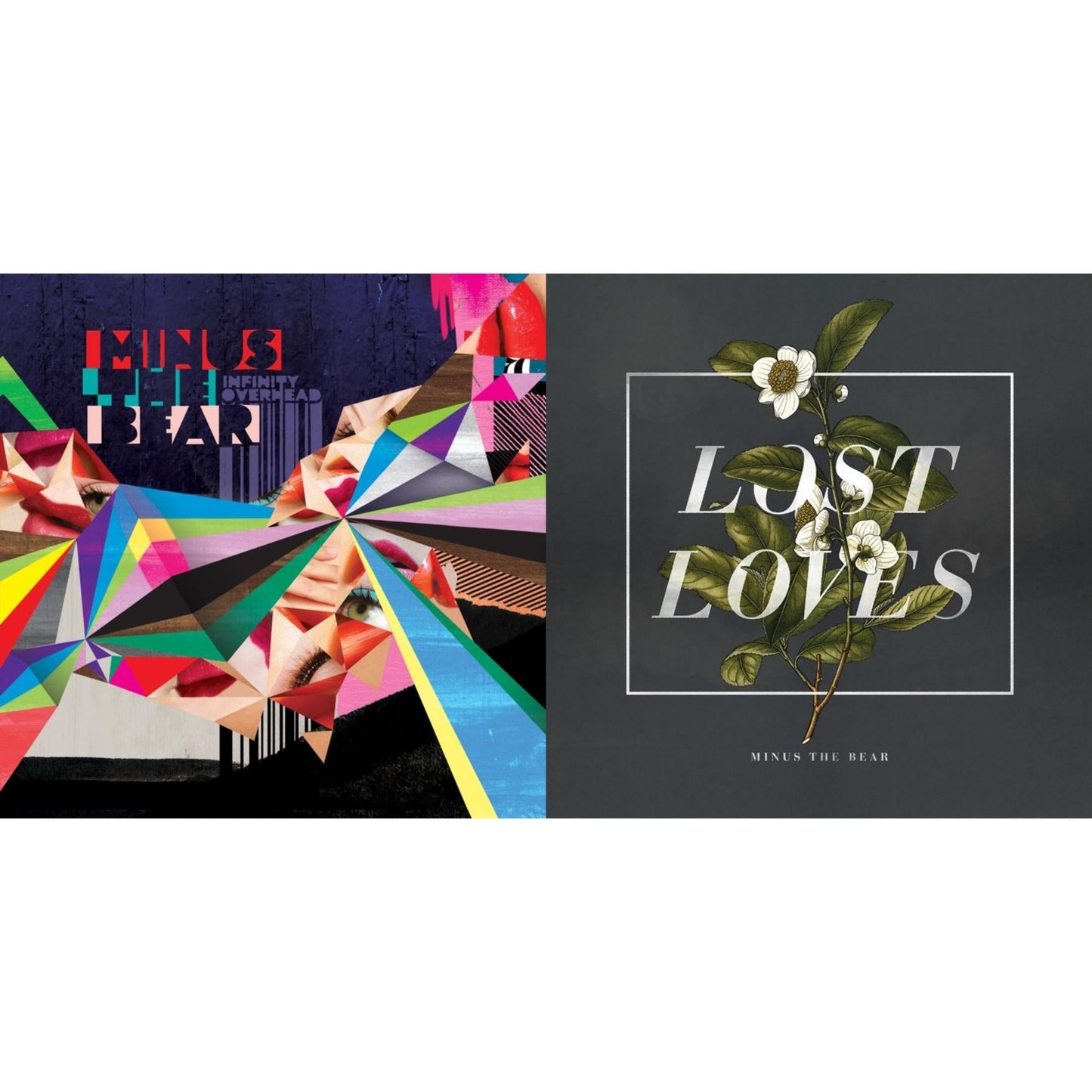 Minus The Bear - Infinity Overhead & Lost Loves - LP Vinyl Bundle
