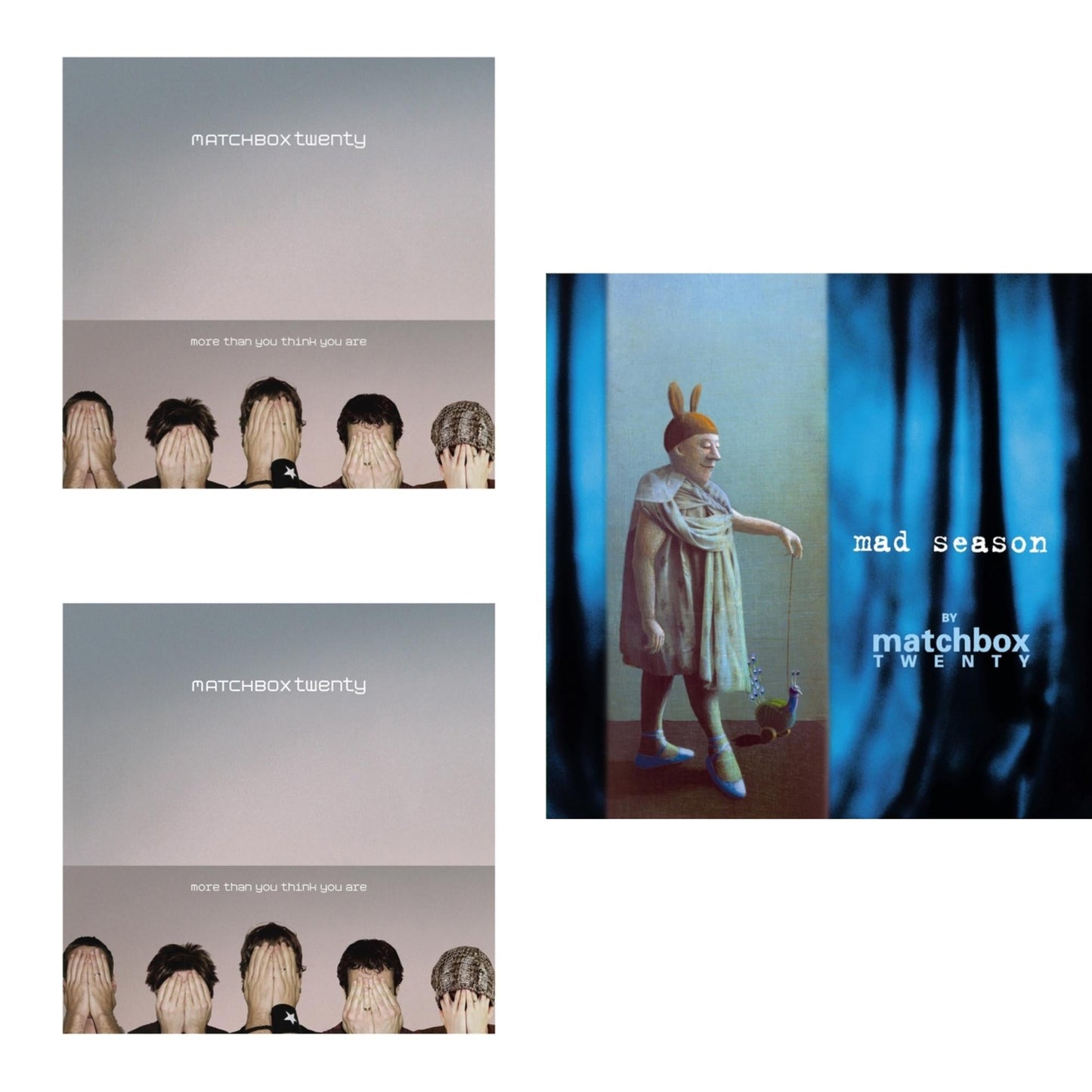 Matchbox Twenty - More Than You Think You Are (2LP) & More Than You Think You Are (Violet Vinyl/2LP) (Rocktober) & Mad Season (2LP)