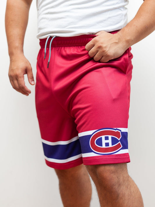 Montreal Canadiens Mesh Hockey Shorts