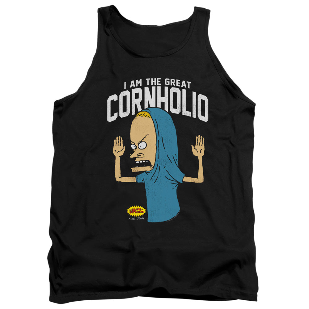 Beavis And Butthead Cornholio Mens Tank Top Shirt Black