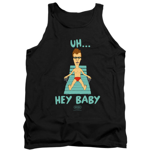 Beavis And Butthead Uh Hey Baby Mens Tank Top Shirt Black