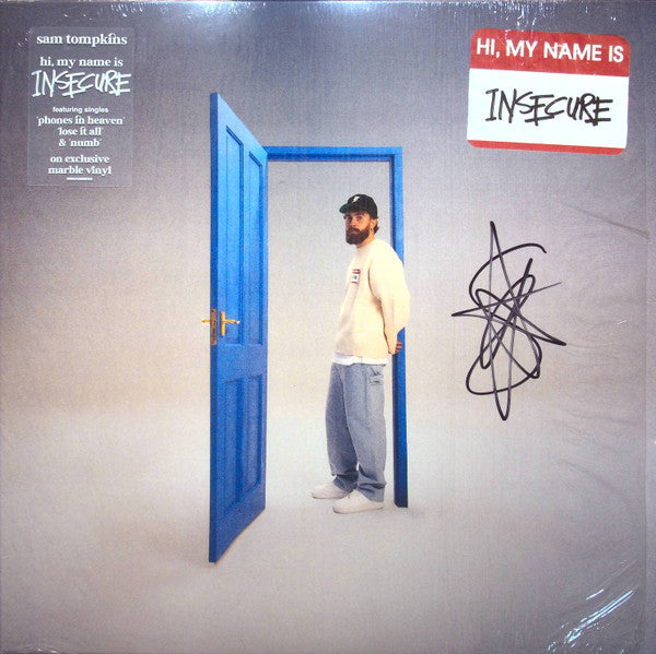 Sam Tompkins - Hi My Name Is Insecure [Limited Edition] (Spec) (Hol) Vinyl Record Album Cover