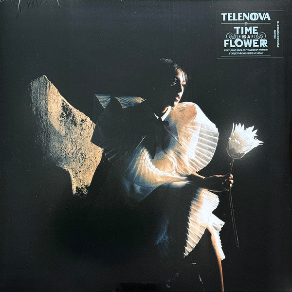 Telenova - Time Is A Flower (Blue) [Colored Vinyl] (Hol) Vinyl Record Album Cover