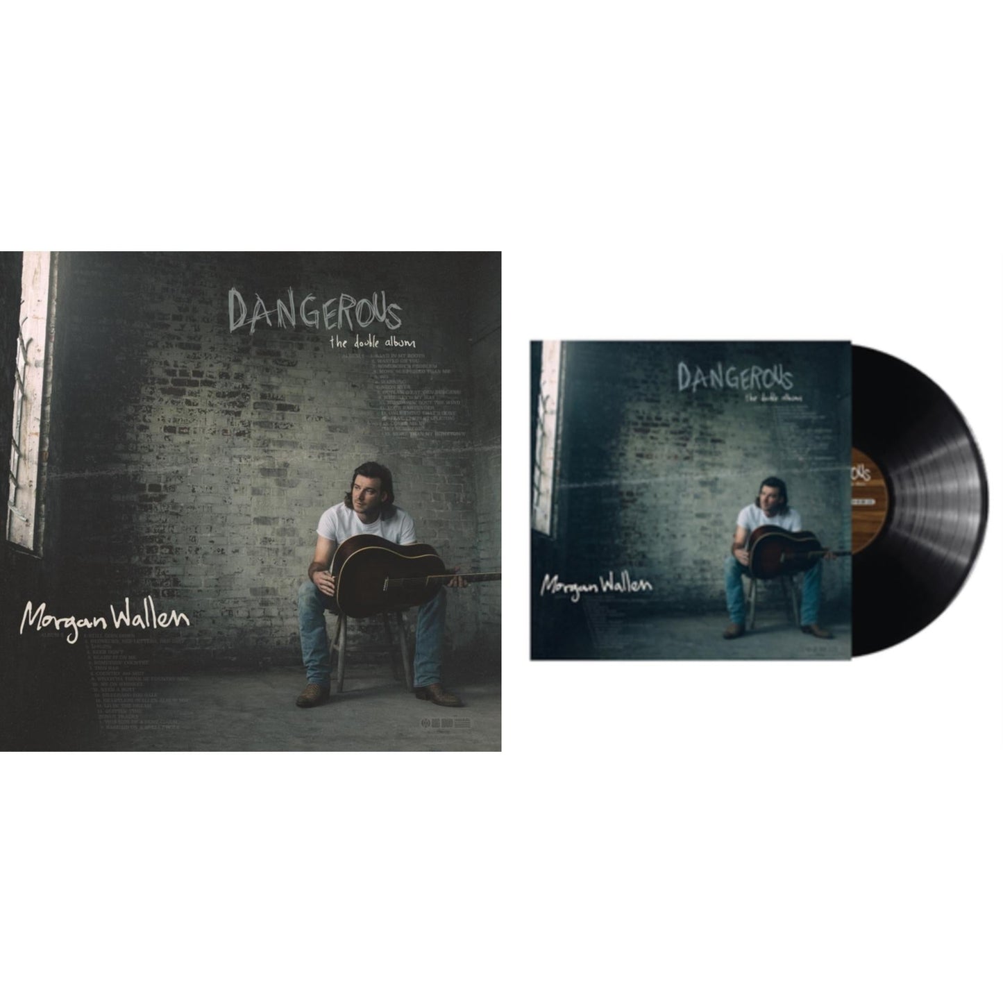 Morgan Wallen - Dangerous: The Double Album (Clouded Vinyl/3LP) & Dangerous: The Double Album (3LP)
