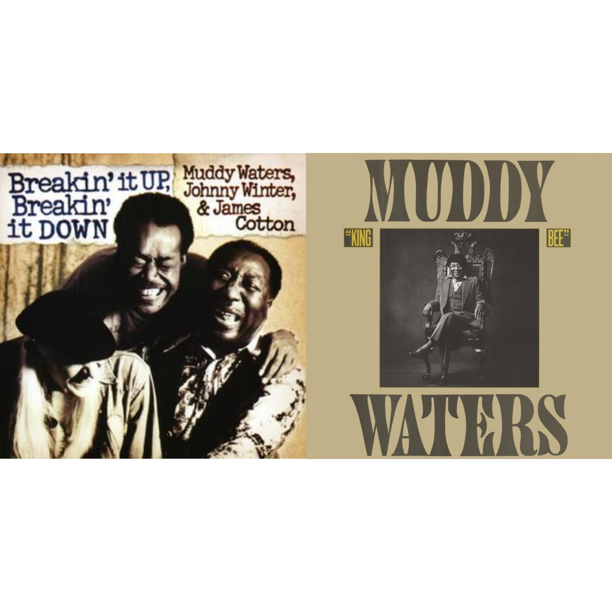Muddy Waters - Breakin It Up & Breakin It Down & King Bee - CD Bundle
