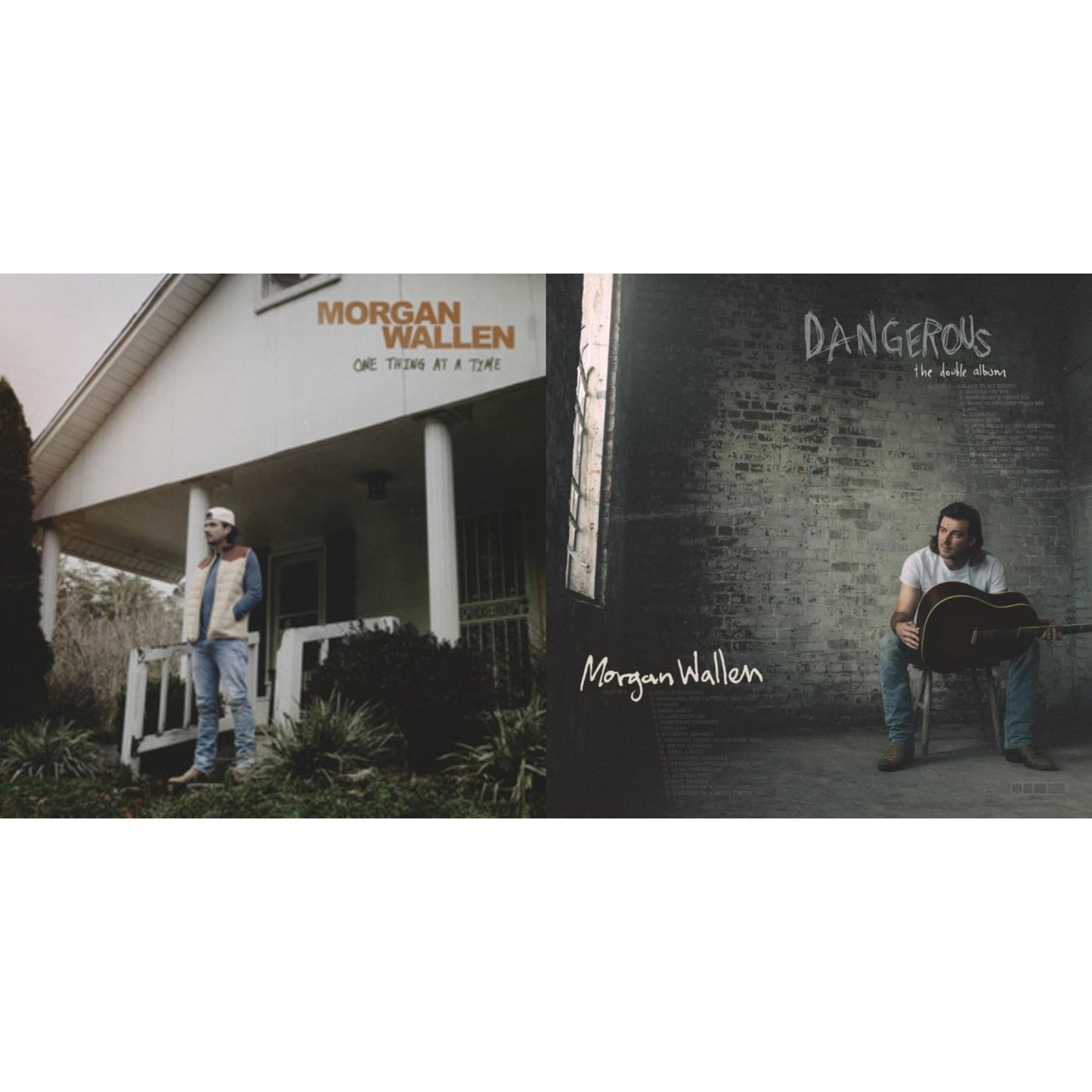 Morgan Wallen - Dangerous: The Double Album (2CD) & One Thing At A Time (2CD)