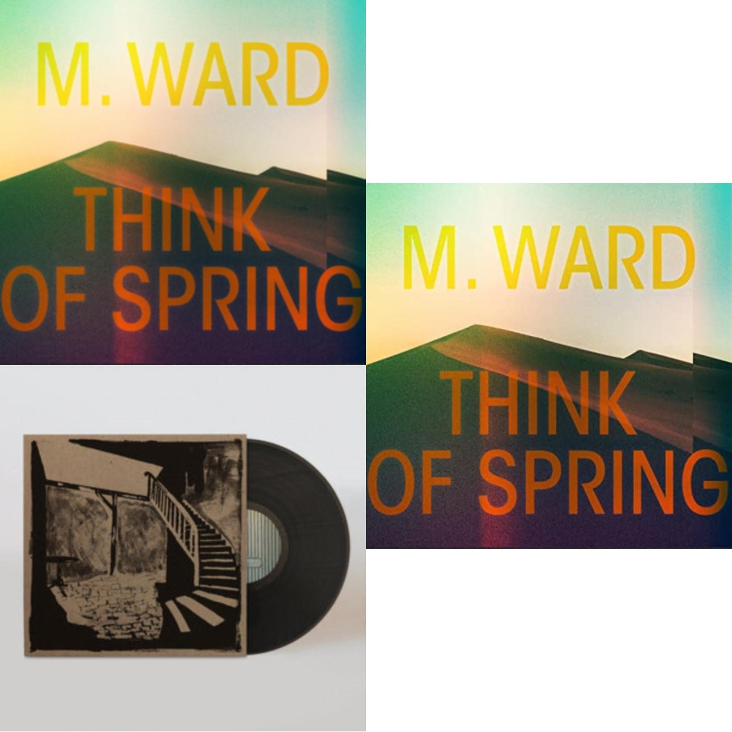 M. Ward - Think Of Spring (Translucent Orange LP Vinyl) & Duet For Guitars #2 & Think Of Spring