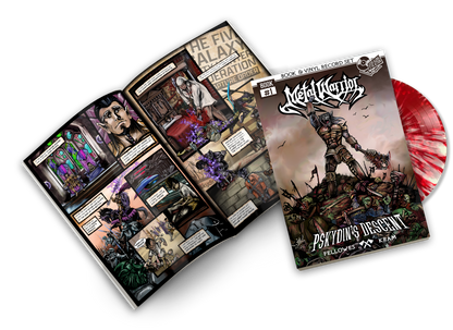 Metal Warrior Issue #01 The Adventure Across the TSDC Begins Vinyl Record