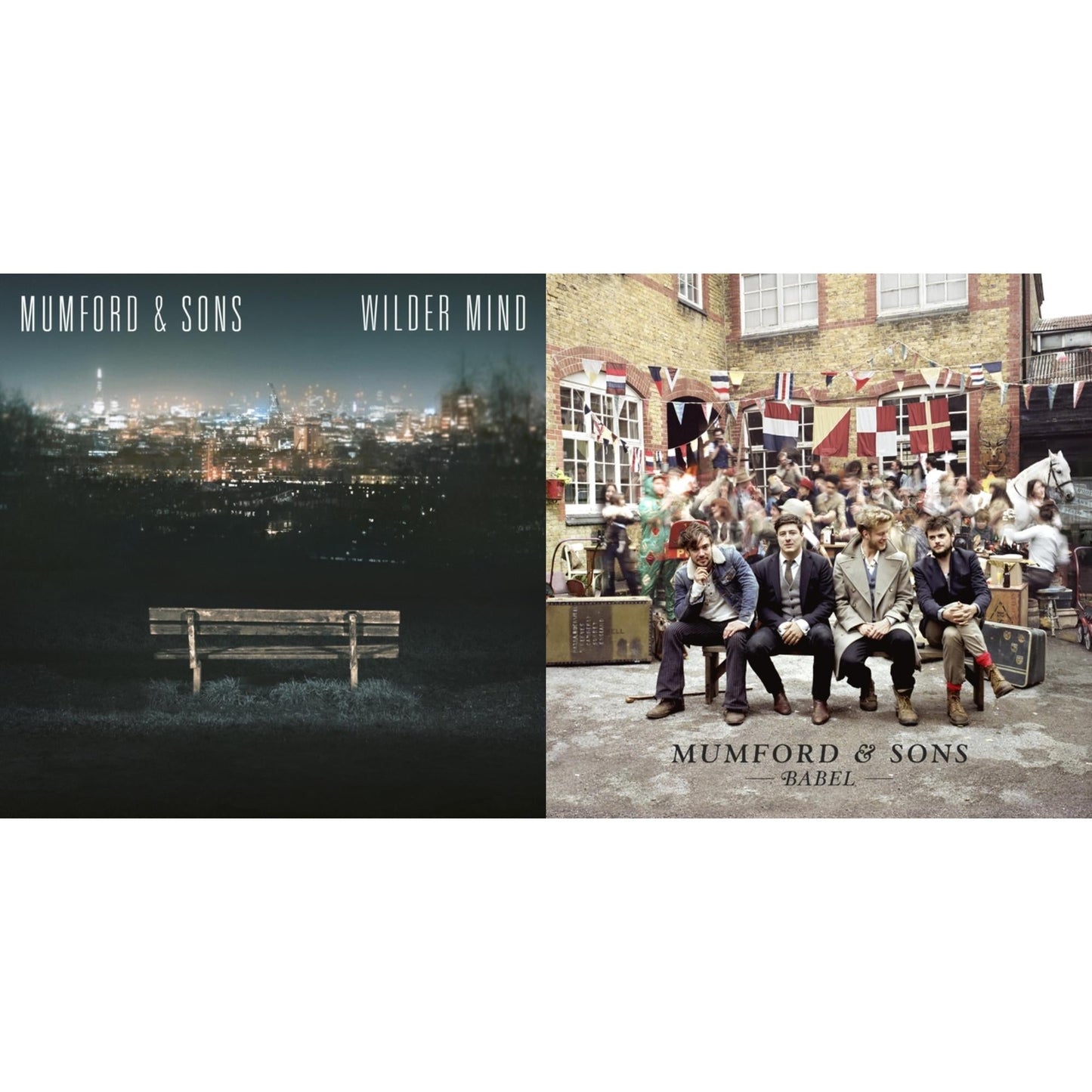 Mumford & Sons - Wilder Mind & Babel - LP Vinyl Bundle