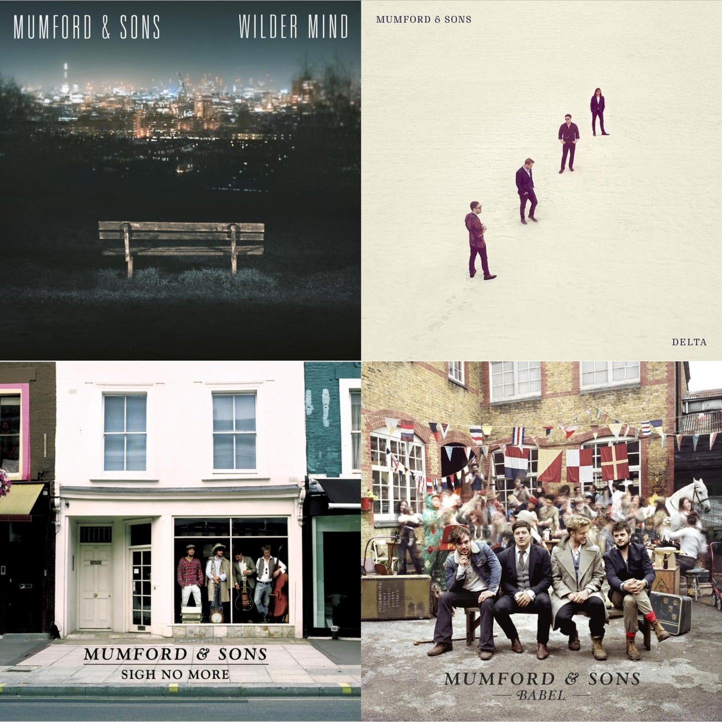 Mumford & Sons - Wilder Mind & Delta (2LP) & Sigh No More & Babel