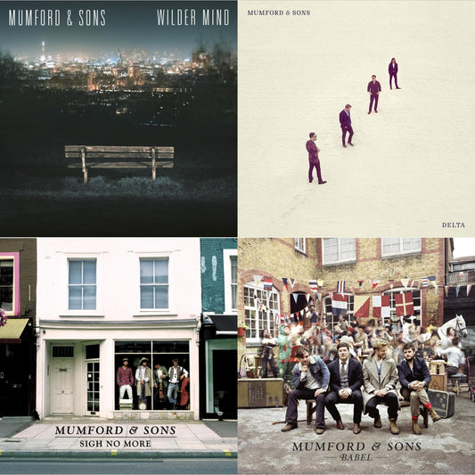 Mumford & Sons - Wilder Mind & Delta (2LP) & Sigh No More & Babel