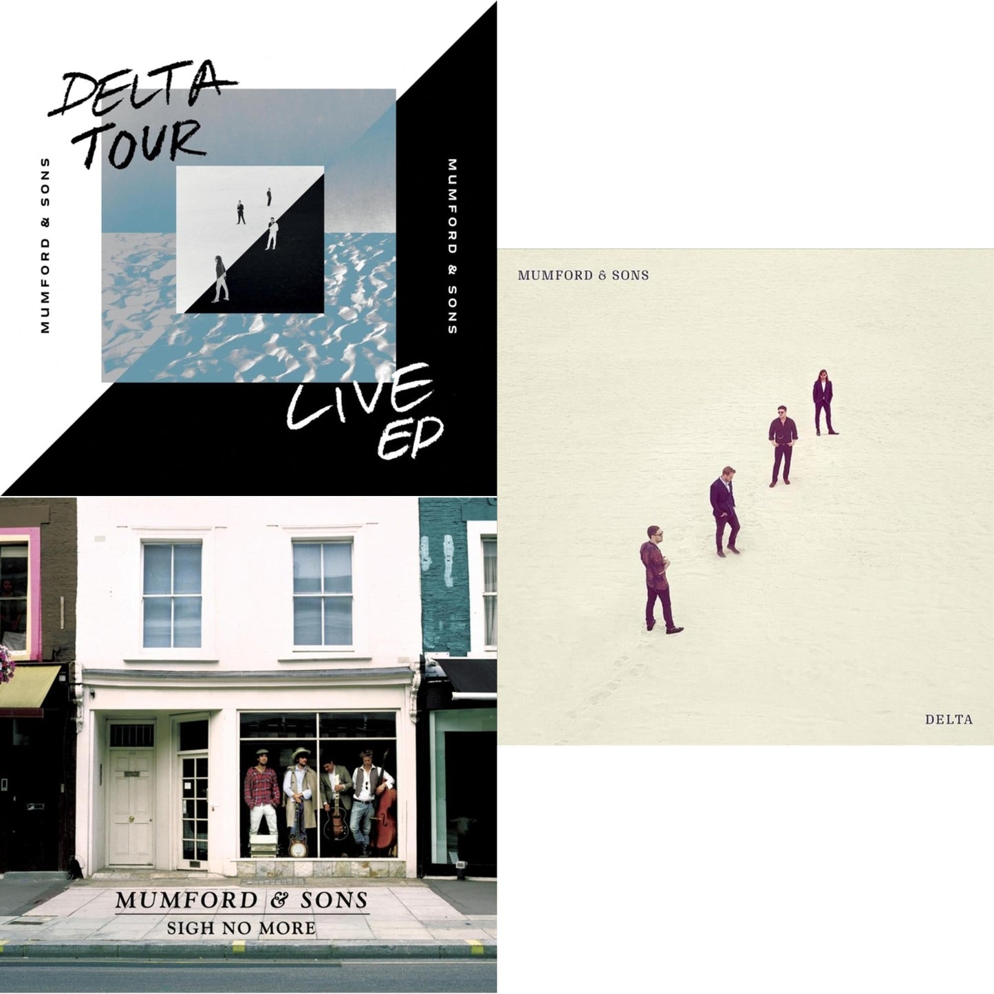 Mumford & Sons - Delta (2LP) & Delta Live Ep & Sigh No More