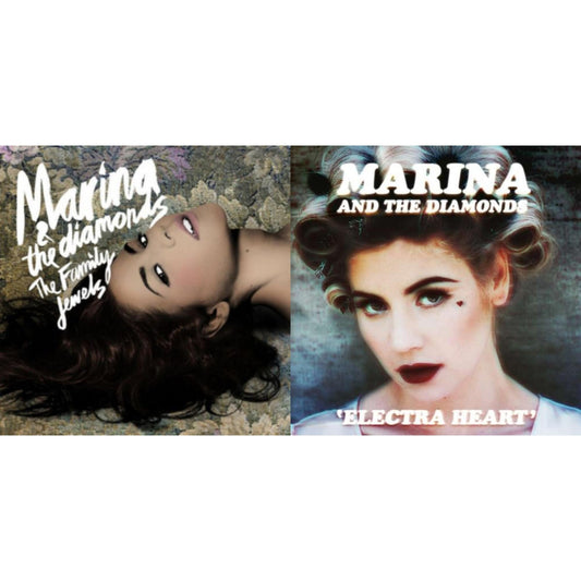 Marina & The Diamonds - Electra Heart & Family Jewels - LP Vinyl Bundle