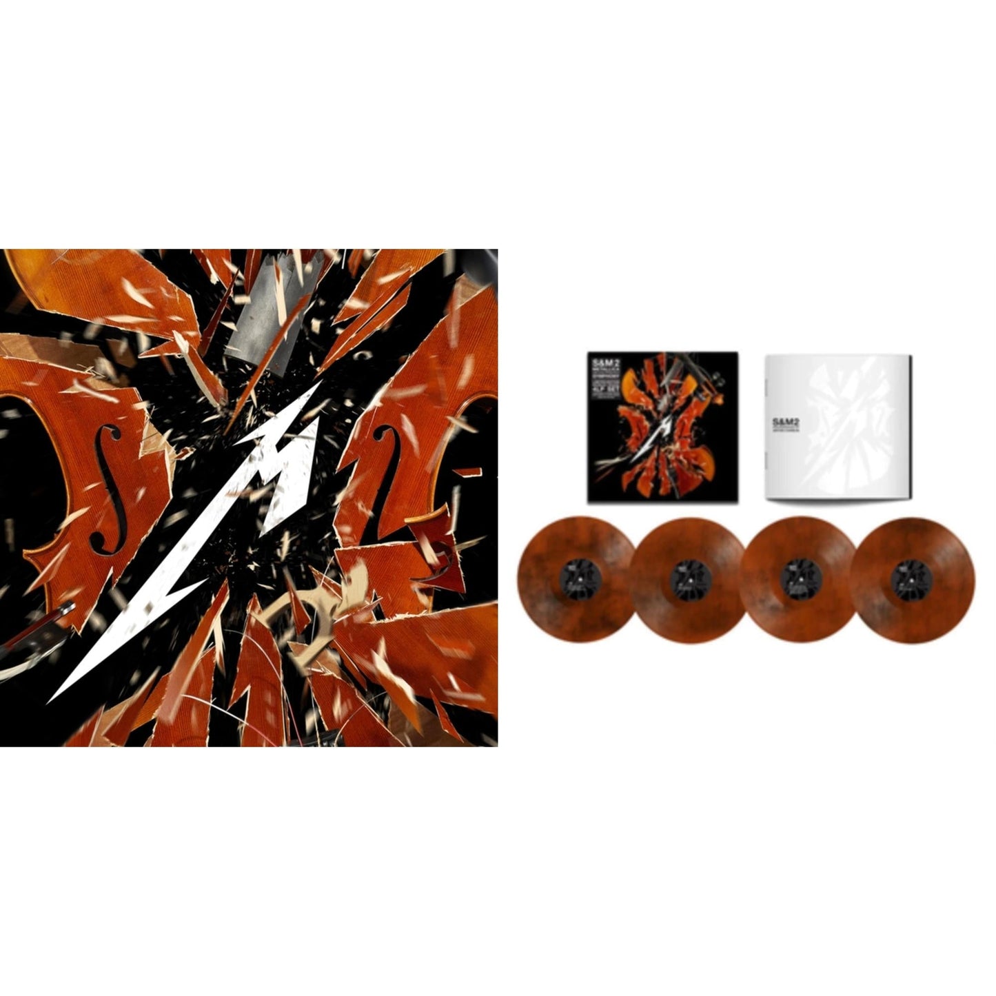 Metallica & San Francisco Symphony - S&M2 (4LP/Dl Card) & S&M2 (4LP/Orange Vinyl/Dl Card) (I)