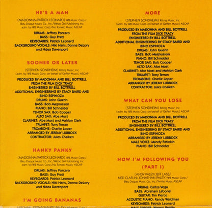 Madonna – I'm Breathless Music CD