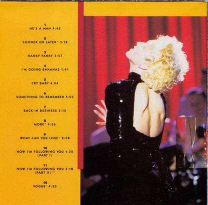 Madonna – I'm Breathless Music CD