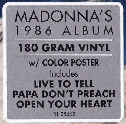 Madonna – True Blue (LP Vinyl) Vinyl Record
