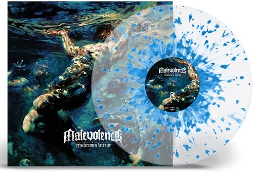 Malicious Intent (Crystal Clear w/ Sky Blue Splatter Colored Vinyl) Vinyl Record