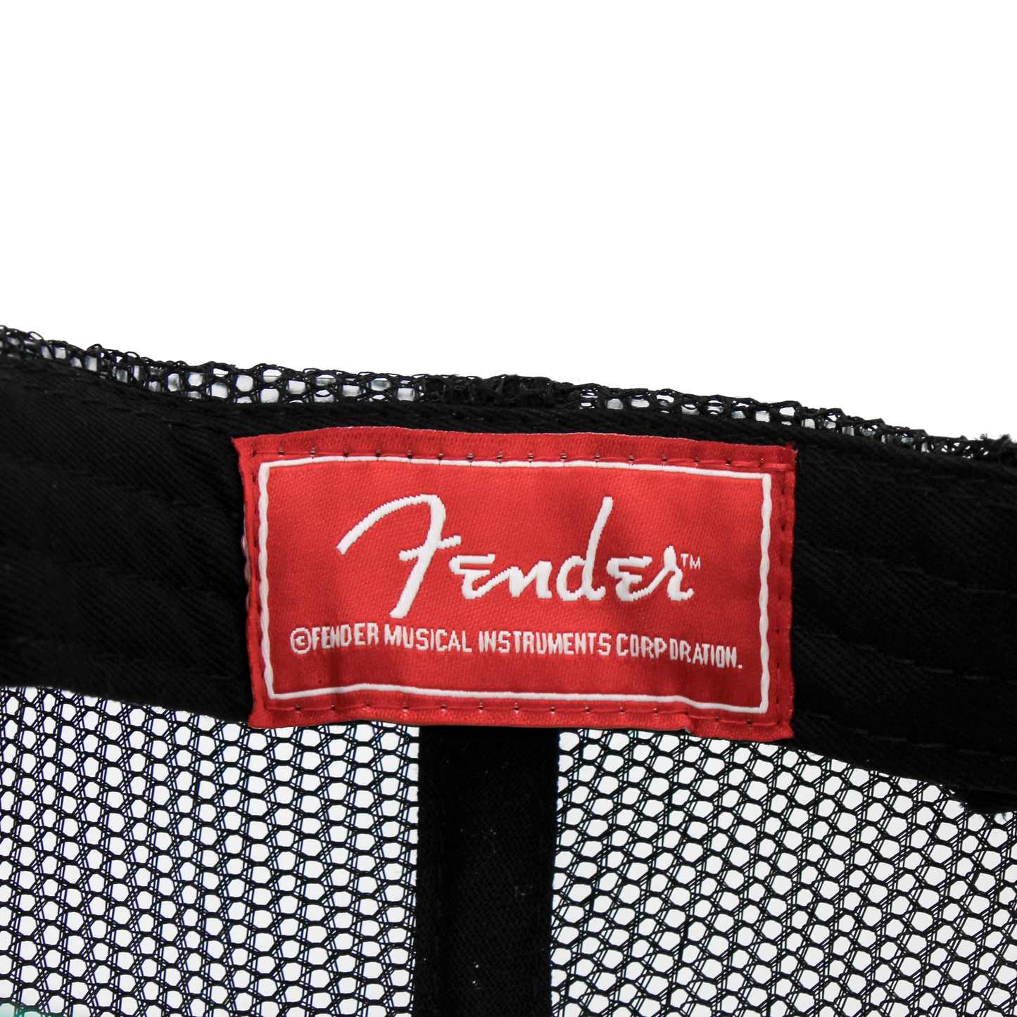 Fender Malibu Mesh Trucker Hat Cap White
