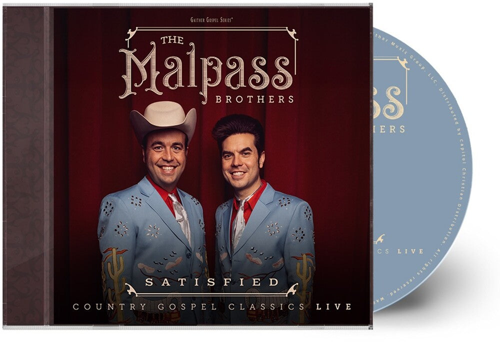 Malpass Brothers – Satisfied: Country Gospel Classics Live Music CD