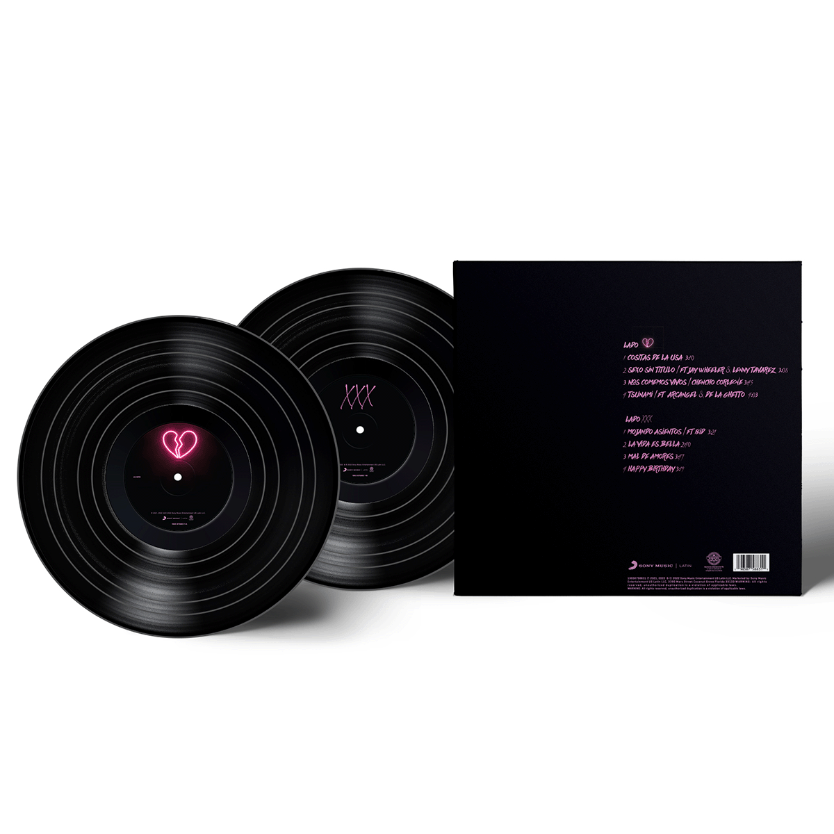 Maluma - The Love & Sex Tape Black Vinyl Record LP