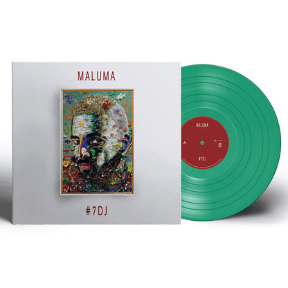 Maluma - #7DJ (7 Dias En Jamaica) Turquoise Vinyl Record LP