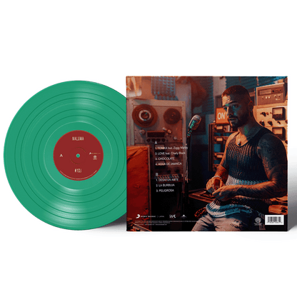 Maluma - #7DJ (7 Dias En Jamaica) Turquoise Vinyl Record LP