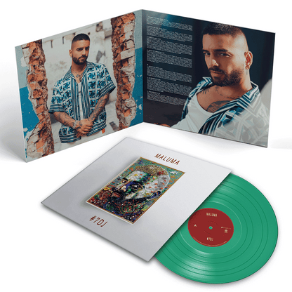 Maluma - #7DJ (7 Dias En Jamaica) Turquoise Vinyl Record LP