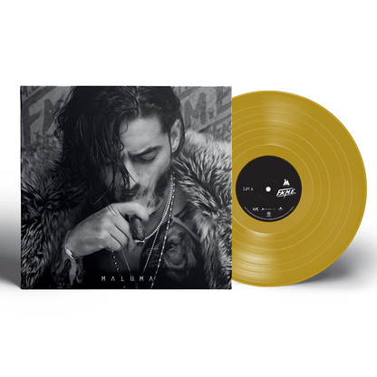 Maluma - F.A.M.E. Gold Vinyl Record LP