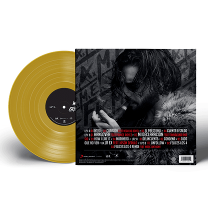 Maluma - F.A.M.E. Gold Vinyl Record LP